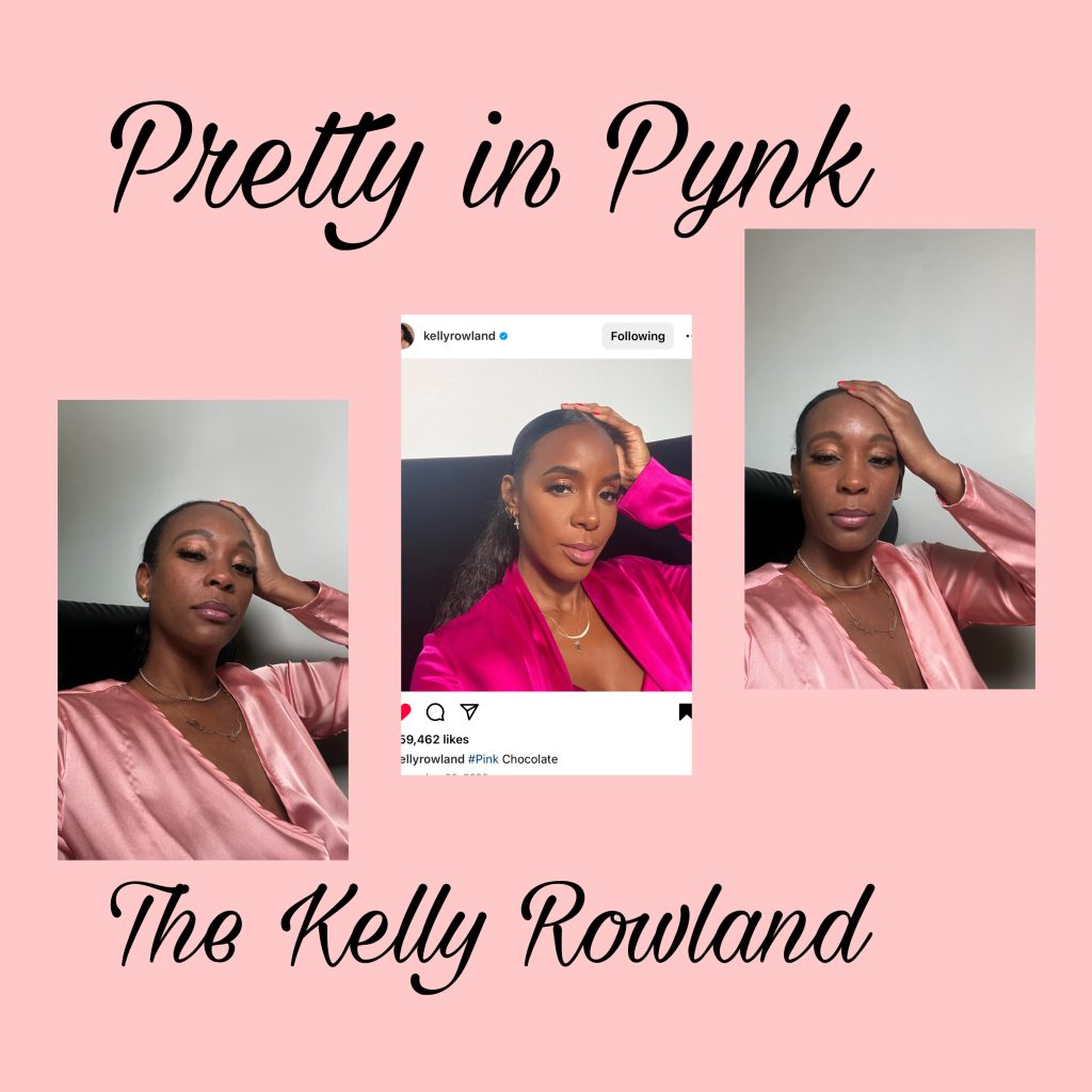 I really love Kelly Rowlands skin in any color.